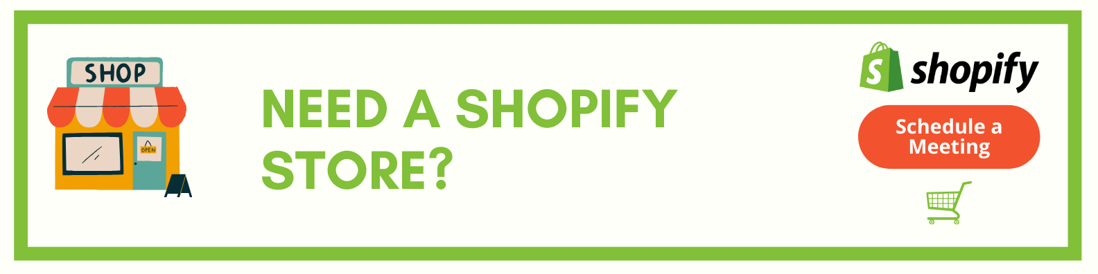 Need a shopify Store?